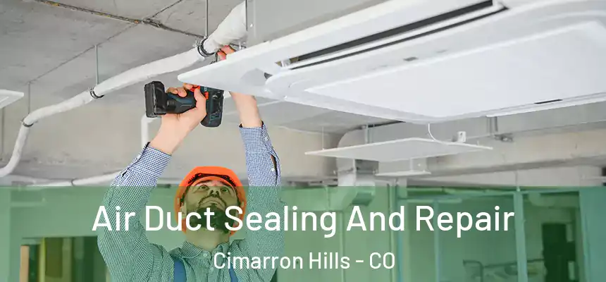  Air Duct Sealing And Repair Cimarron Hills - CO
