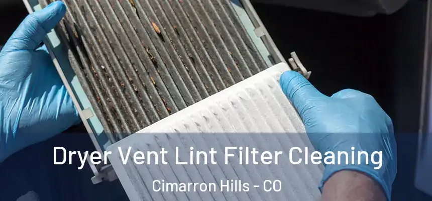  Dryer Vent Lint Filter Cleaning Cimarron Hills - CO